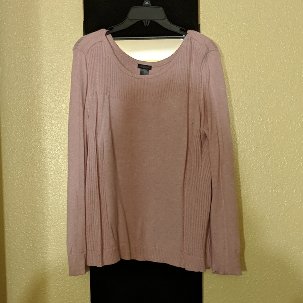 Pink long sweater